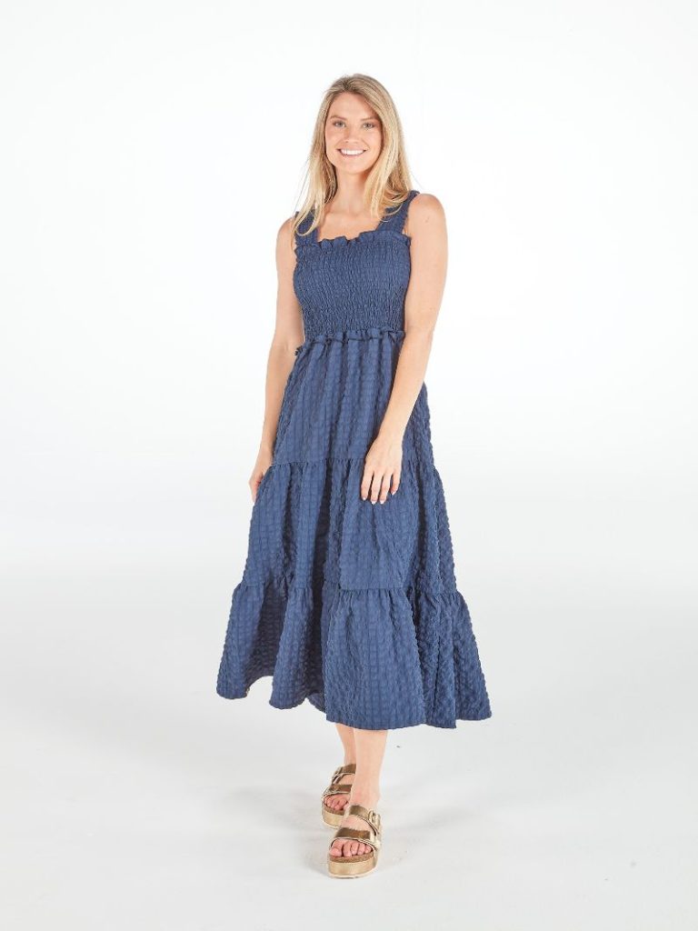 Maxi Dress LAT - Navy