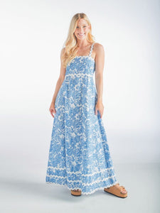 Maxi Dress SCLP - Blue Vintage