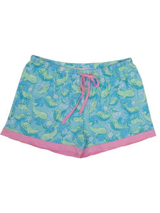 PJ Lounge Short - Whale