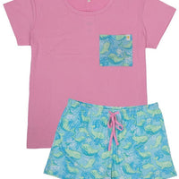 Tshirt Pajama Set - Whale