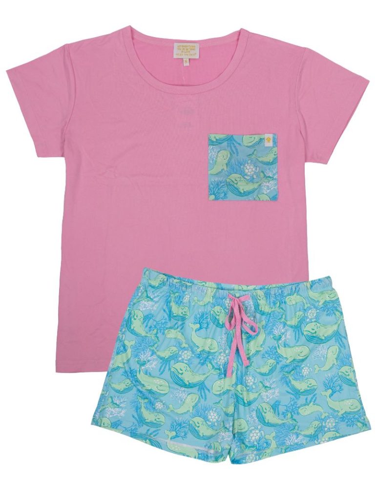 Tshirt Pajama Set - Whale