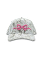 Simply Southern Hat - White Camo Bow