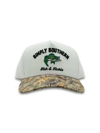 Simply Southern Mens Hat - Fish Camo
