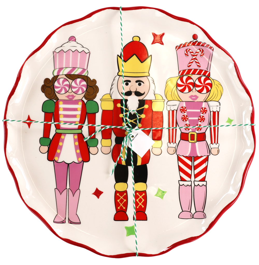 Ceramic Plate - Nutcracker