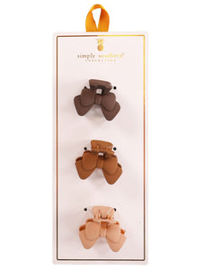 Simply Southern Hair Clip Trio