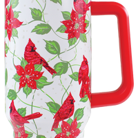 Holiday 40oz Tumbler -  Cardinal