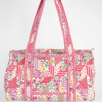 Quilted Duffle Bag - Multi Floral