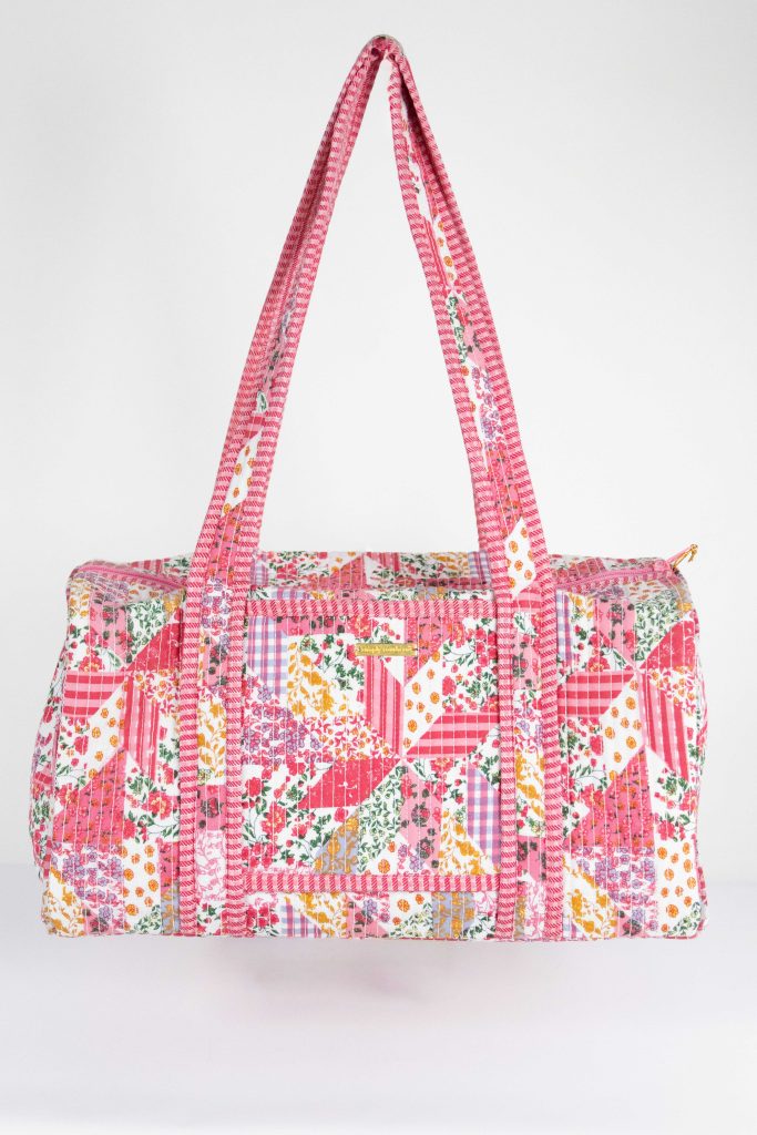 Quilted Duffle Bag - Multi Floral