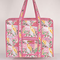 Quilted Tote Bag - Multi Floral (MLTFLR)
