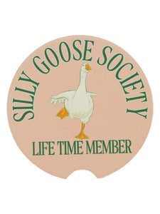 Simply Southern Car Coasters – 2.75"x0.25" absorbent stone inserts, fit any car cup holder, available in 14 designs from Sweet Southern Charm