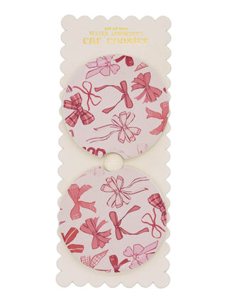 Simply Southern Car Coasters – 2.75"x0.25" absorbent stone inserts, fit any car cup holde
