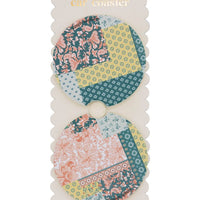 Simply Southern Car Coasters – 2.75"x0.25" absorbent stone inserts, fit any car cup holde