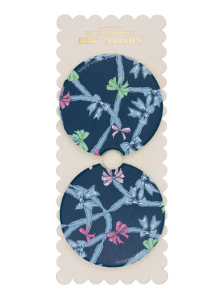 Simply Southern Car Coasters – 2.75"x0.25" absorbent stone inserts, fit any car cup holde