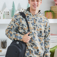 Simply Southern Mens William Hoodie - Camo LT