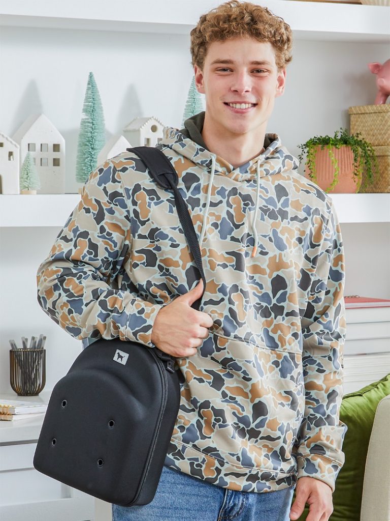 Simply Southern Mens William Hoodie - Camo LT
