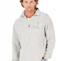 Simply Southern Wesley Quarter Zip - Heather Grey