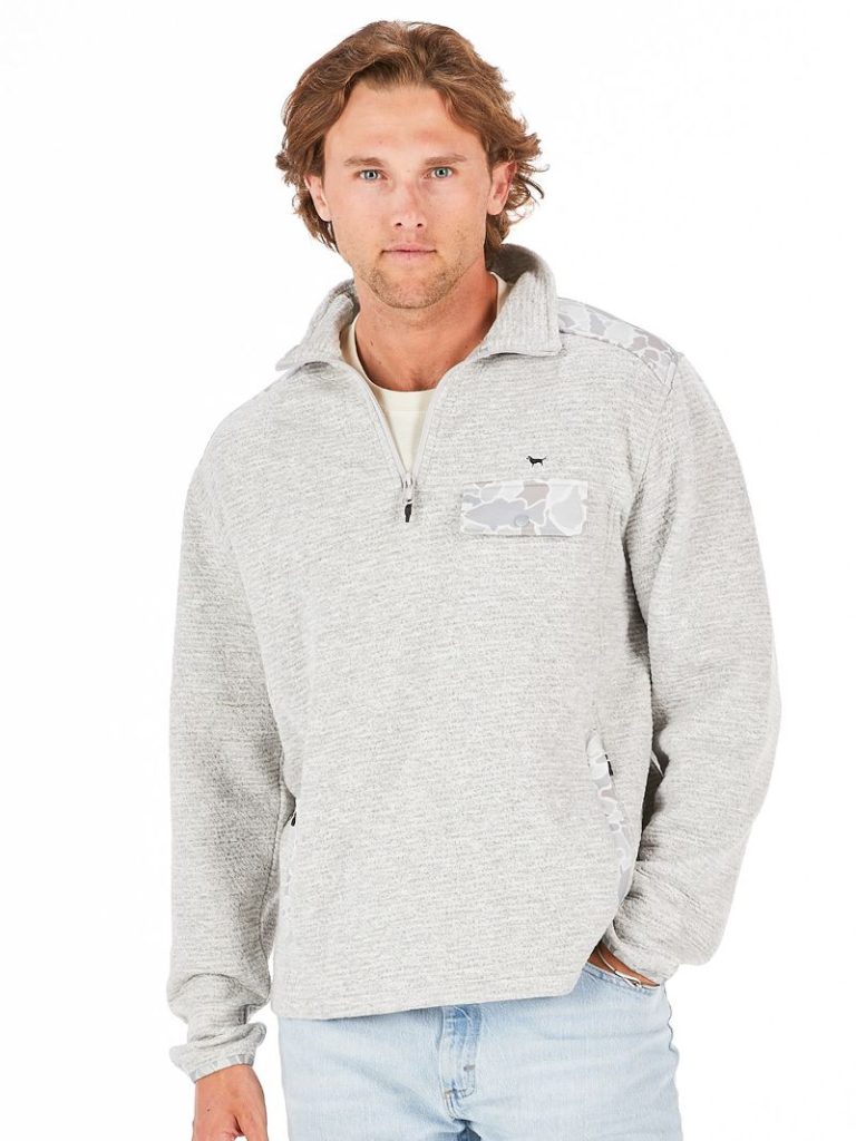 Simply Southern Wesley Quarter Zip - Heather Grey
