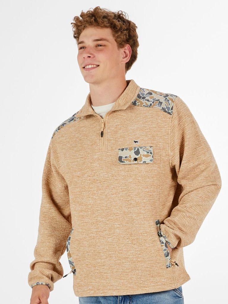 Simply Southern Wesley Quarter Zip - Latte