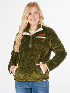 Simply Soft Pullover - Olive