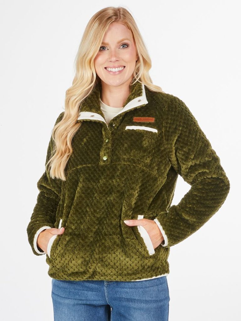 Simply Soft Pullover - Olive