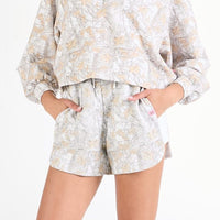 Printed Lounge Shorts - Camo White (CAMOWHT)