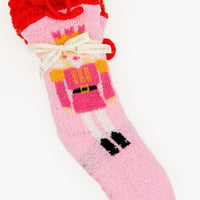 Fuzzy Holiday Camper Socks