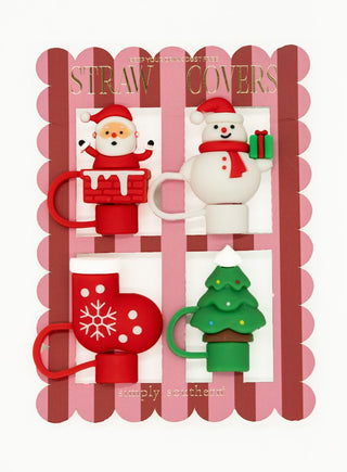 Holiday Straw Toppers