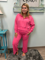 Super Soft Flare Pant - Pink
