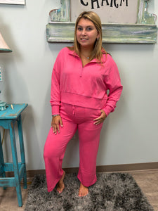 Super Soft Flare Pant - Pink