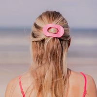 Flat Round Clip - Paradise Pink
