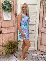 Tracey Dress with Under Shorts - Costal Coral
