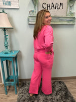 Super Soft Flare Pant - Pink
