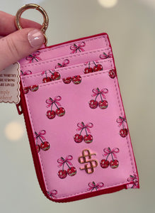 Simply Southern ID Coin Pouch - Cherry