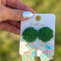 Sadie Acrylic Earrings - Bunny