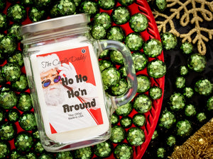 Santa Claus (White) 10oz Mason Jar Candle