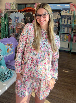 Annie Shorts Set - Autumn Meadow