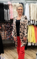 Tan Leopard Cardigan
