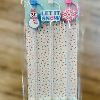 Ms. Frost Straw Topper Set