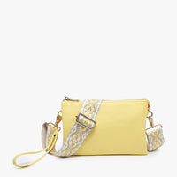 Pale Yellow - Izzy Crossbody with Guitar Strap
