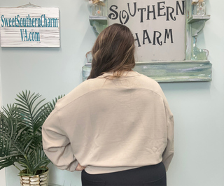 Comfort Pullover - Tan