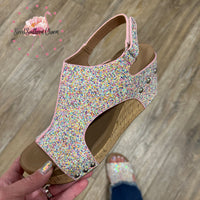 Carley Wedge - Mermaid Glitter