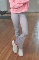 Flare Legging - Heather Grey
