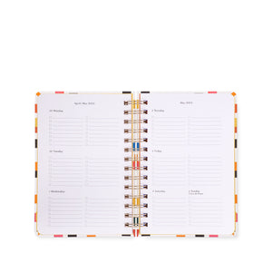 12 Month Medium Planner - Checkerboard