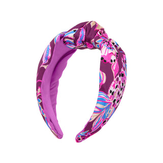 Twist Headband - Amarena Cherry Tropical with a Twist