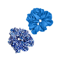 Large Scrunchie Set - Twisted Up/Abaco Blue