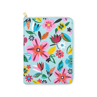 Notepad Zip Folio - Safari Floral
