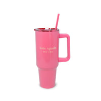 Stainless Steel 40 oz. Tumbler - Pink