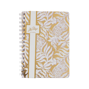 Gold Metallic Bon Vivants - Mini Notebook