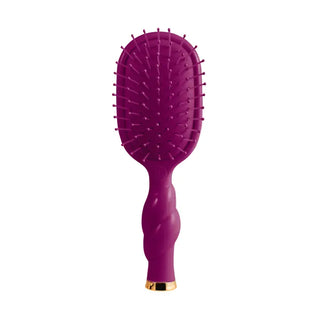 Teleties Mini Detangler Hair Brush for Medium Hair - Mulberry