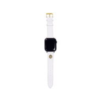 Leather Apple Watch Band - Resort White